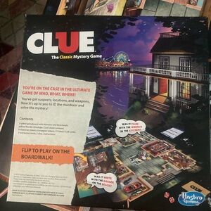 Hasbro Black Clue Board Game